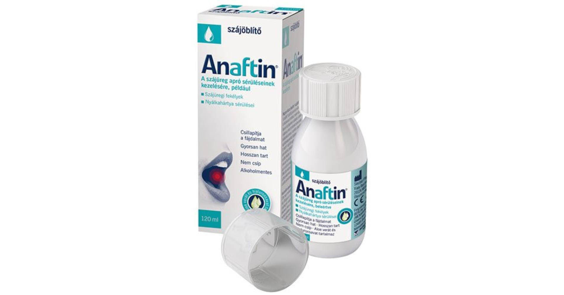 anaftin 3% szájöblítő 120ml
