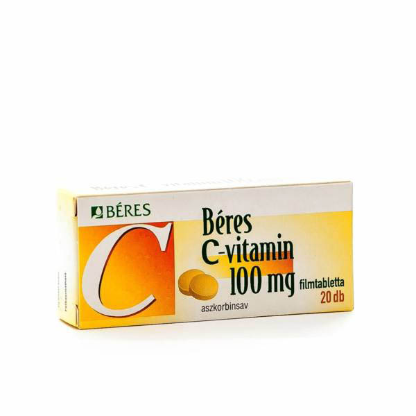 béres c-vitamin 100mg filmtabletta