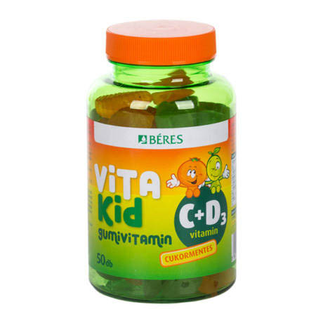 Béres VitaKid C+D3 gumivitamin 