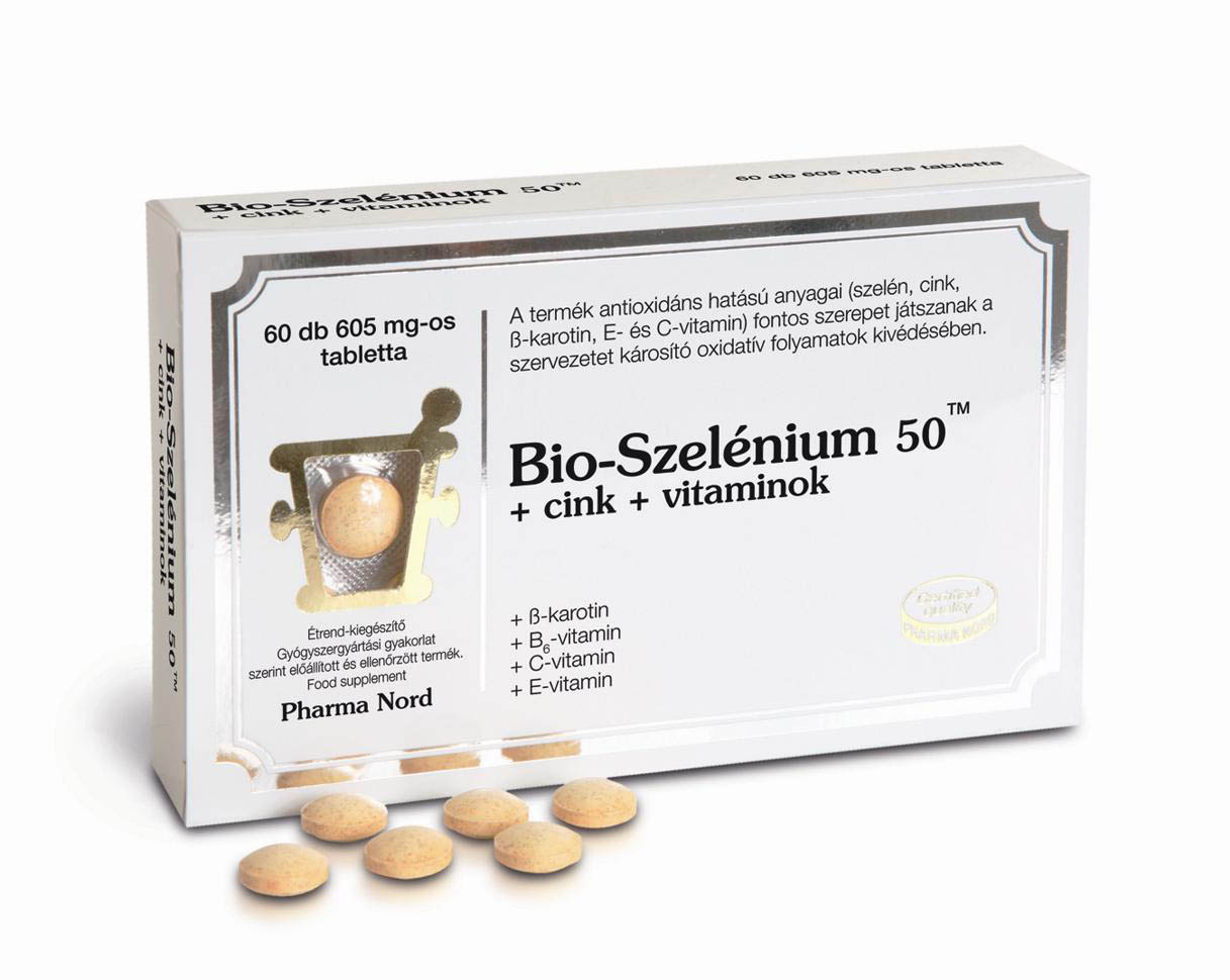 bio szelénium 100 + ZN+ vitaminok tabletta