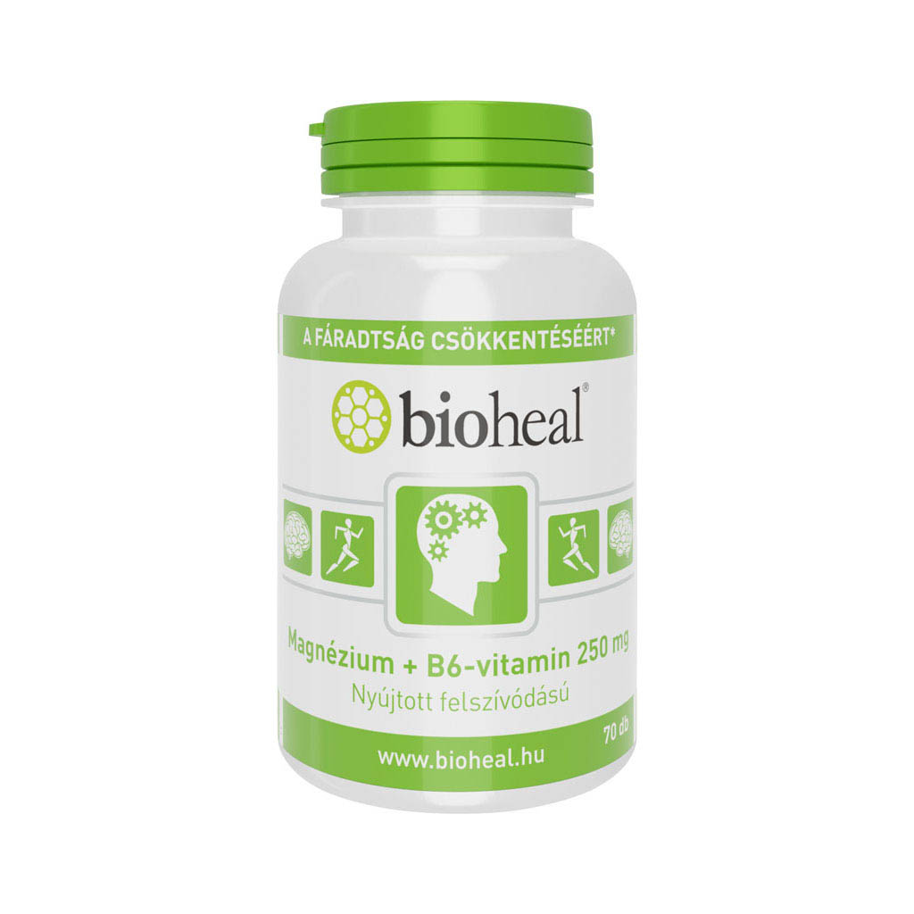 bioheal szerves magnézium b6 retard tabletta