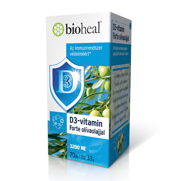 bioheal d3 vitamin forte olivaolaj kapszula
