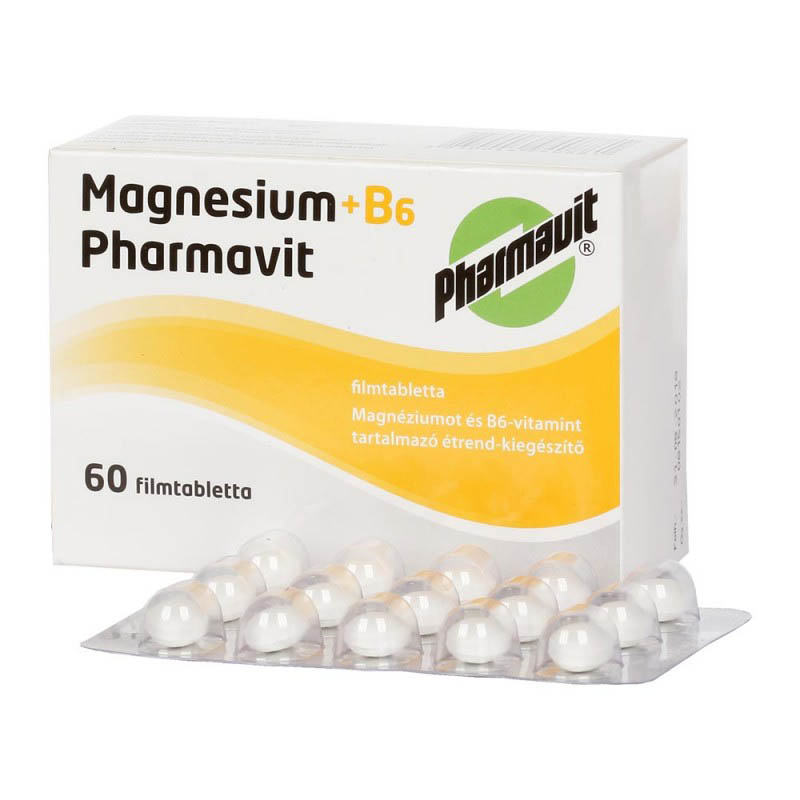 MAGNESIUM + B6 Pharmavit filmtabletta