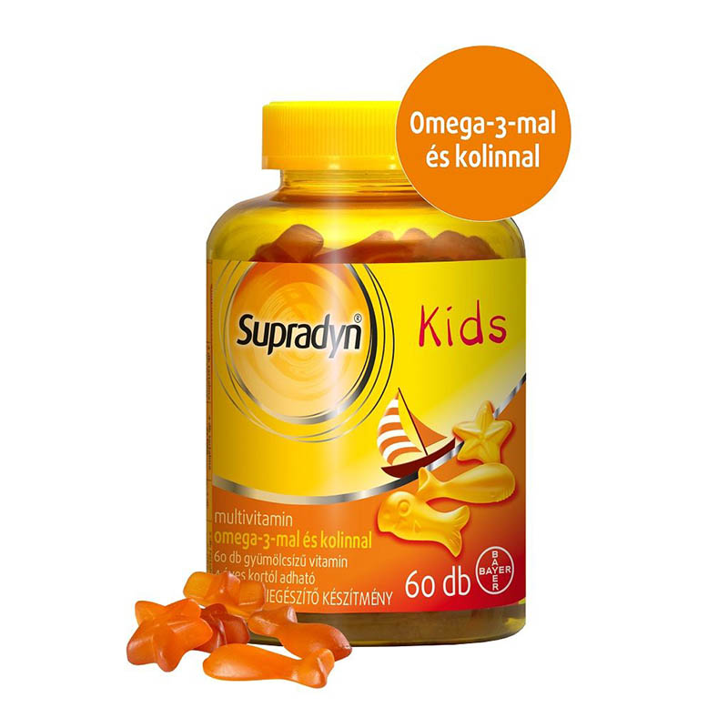 Supradyn Kids multivitamin omega3